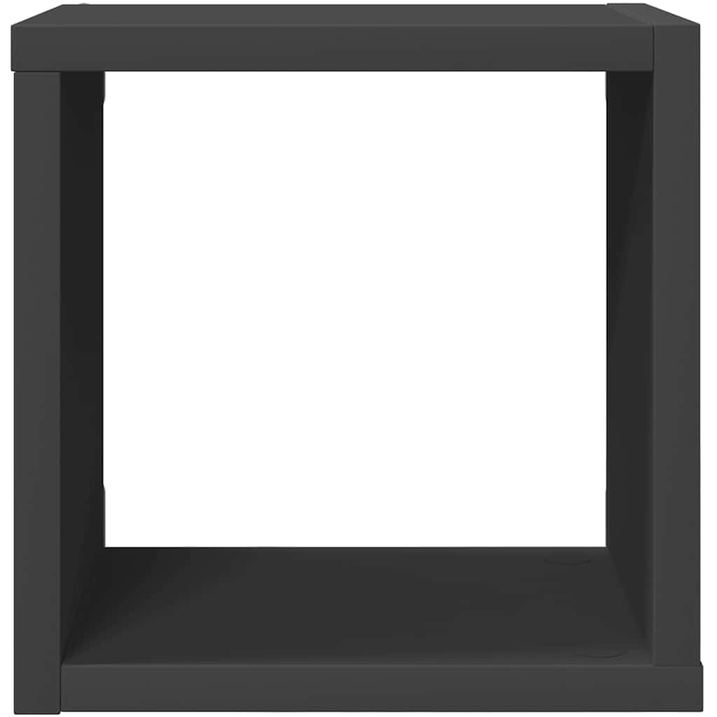 Würfelregale 6 Stk. Grau 22x15x22 cm