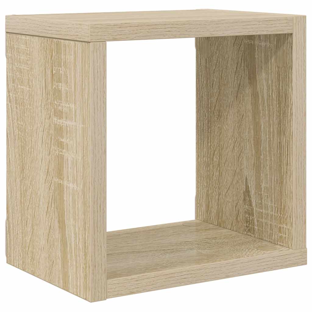 Würfelregale 6 Stk. Sonoma-Eiche 22x15x22 cm