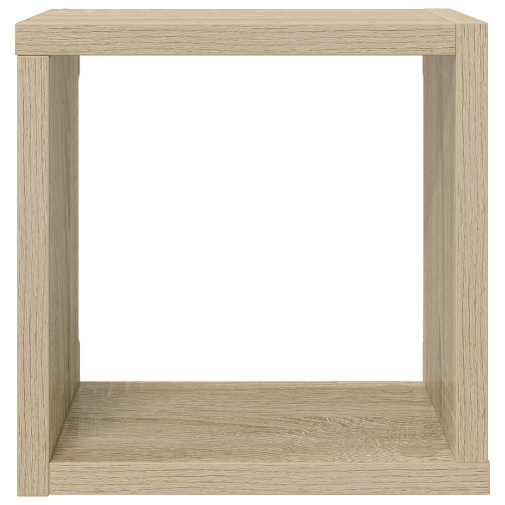 Würfelregale 6 Stk. Sonoma-Eiche 22x15x22 cm