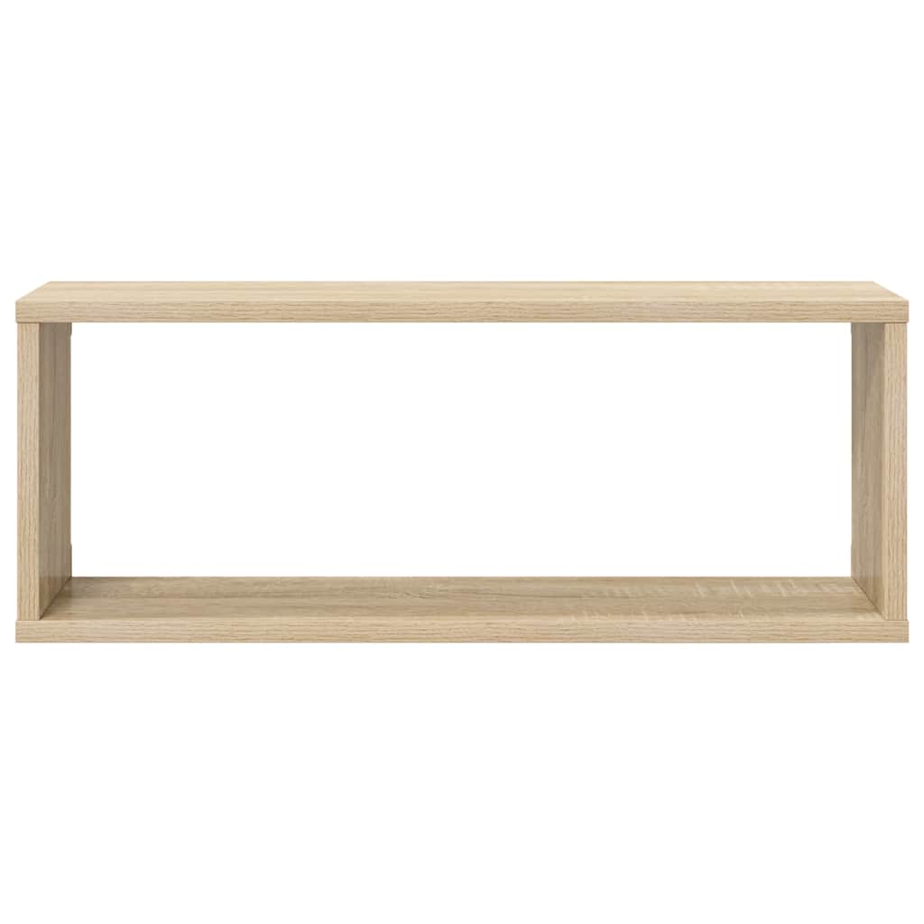 Würfelregale 6 Stk. Sonoma-Eiche 60x15x23 cm Holzwerkstoff