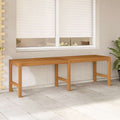 Gartenbank 150 cm Massivholz Teak