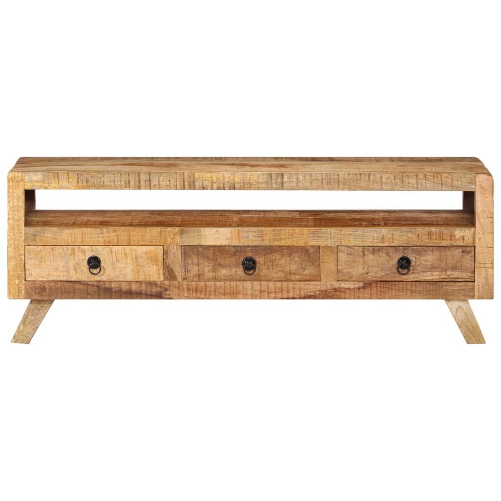 TV-Schrank 110x30x40 cm Massivholz Mango