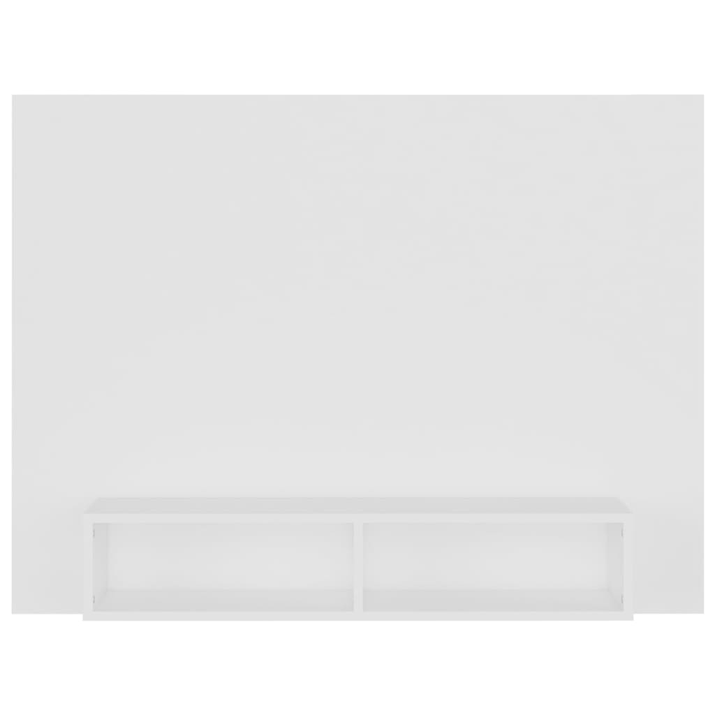 TV-Wandschrank Weiß 120x23,5x90 cm Holzwerkstoff