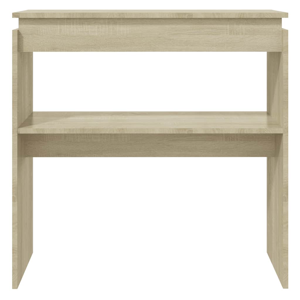 Konsolentisch Sonoma-Eiche 80x30x80 cm Holzwerkstoff
