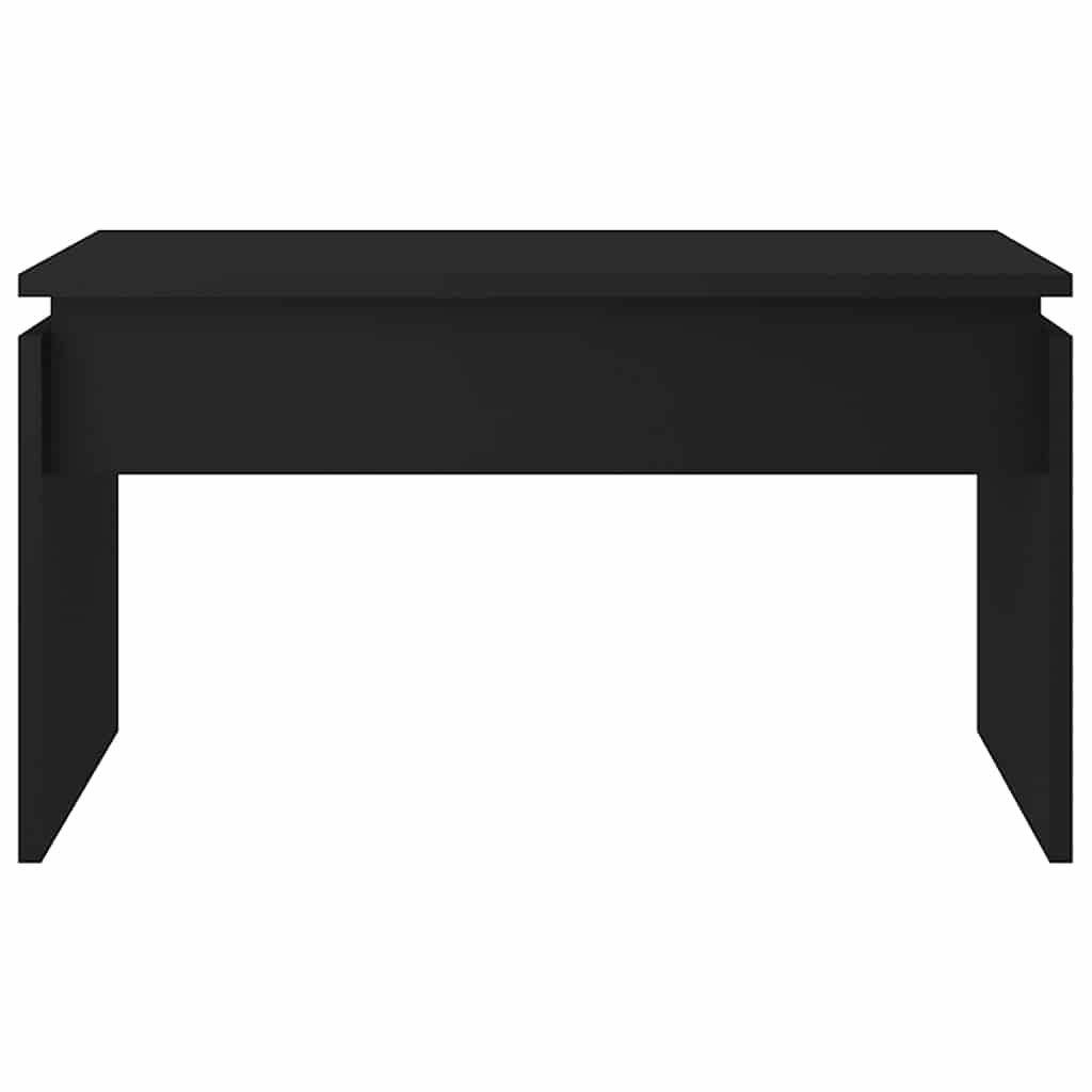 Couchtisch Schwarz 68x50x38 cm Holzwerkstoff