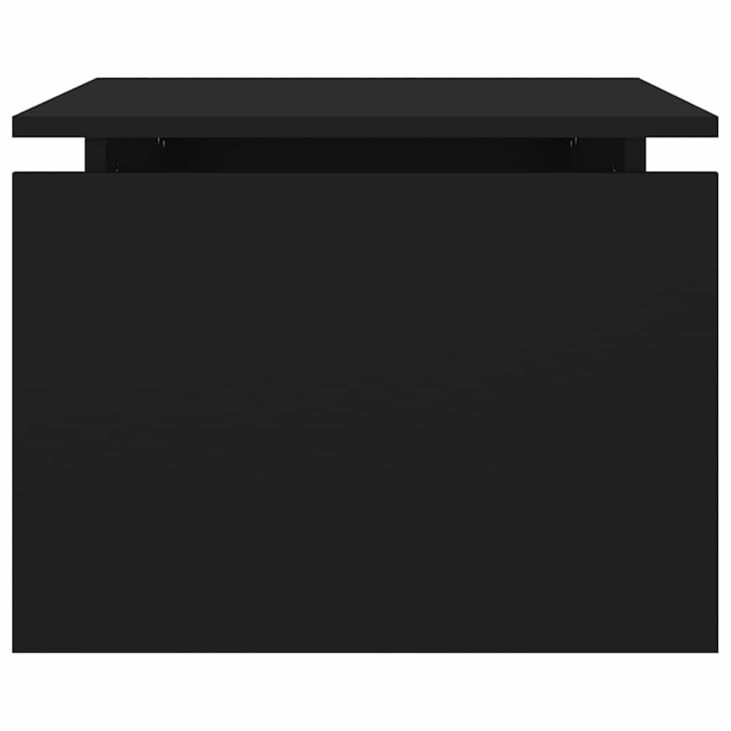 Couchtisch Schwarz 68x50x38 cm Holzwerkstoff