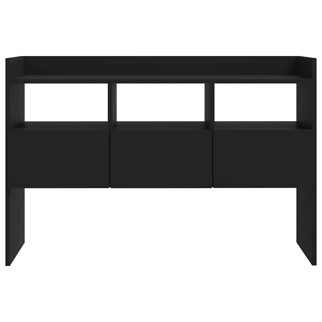 Sideboard Schwarz 105x30x70 cm Holzwerkstoff