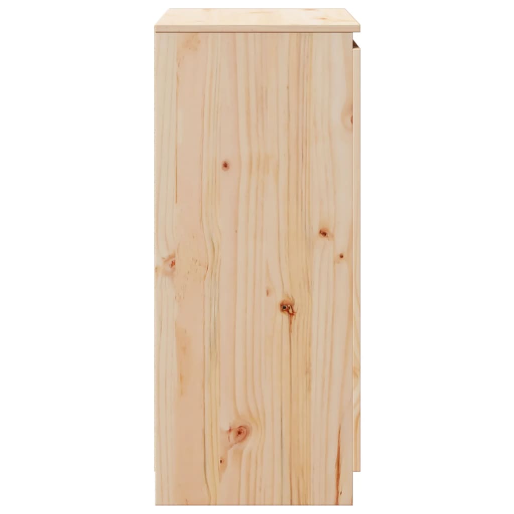 Sideboard 60x36x84 cm Massivholz Kiefer