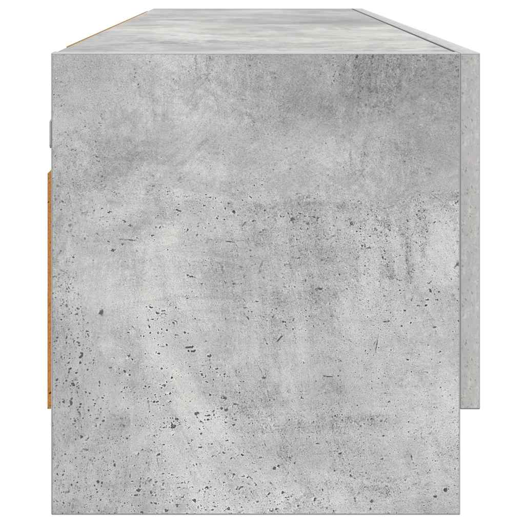 Kleiderschrank Betongrau 70x32,5x35cm Holzwerkstoff