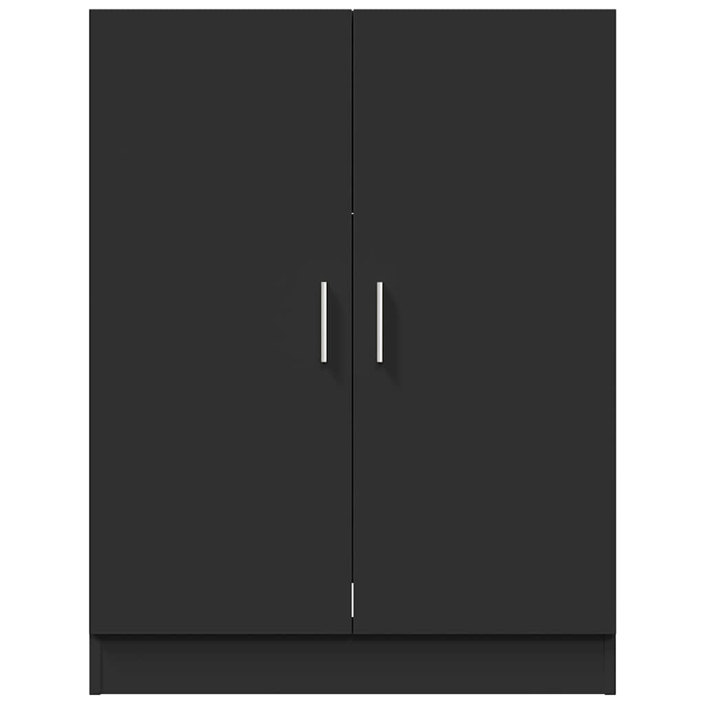 Waschmaschinenschrank Schwarz 71x71,5x91,5 cm