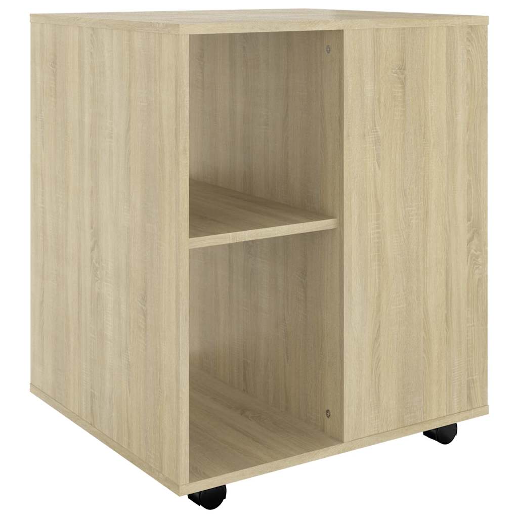 Rollschrank Sonoma-Eiche 60x53x72 cm Holzwerkstoff