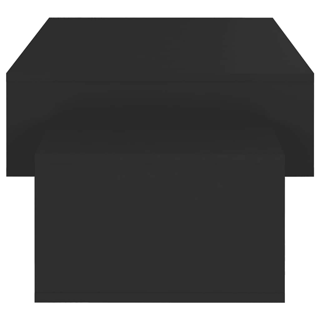 Couchtisch Schwarz 105x55x32 cm Holzwerkstoff