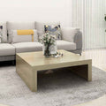 Couchtisch Sonoma-Eiche 100x100x35 cm Holzwerkstoff
