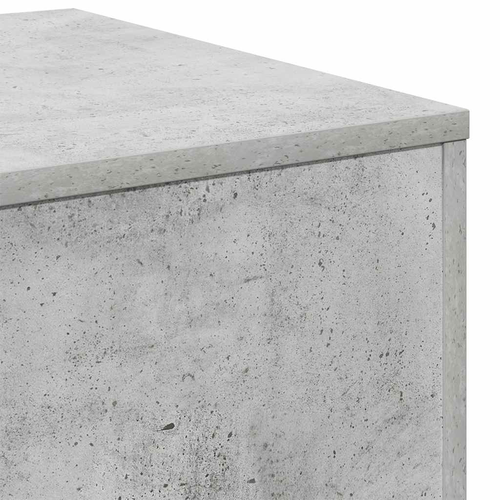 Beistelltische 3-tlg. Betongrau Holzwerkstoff