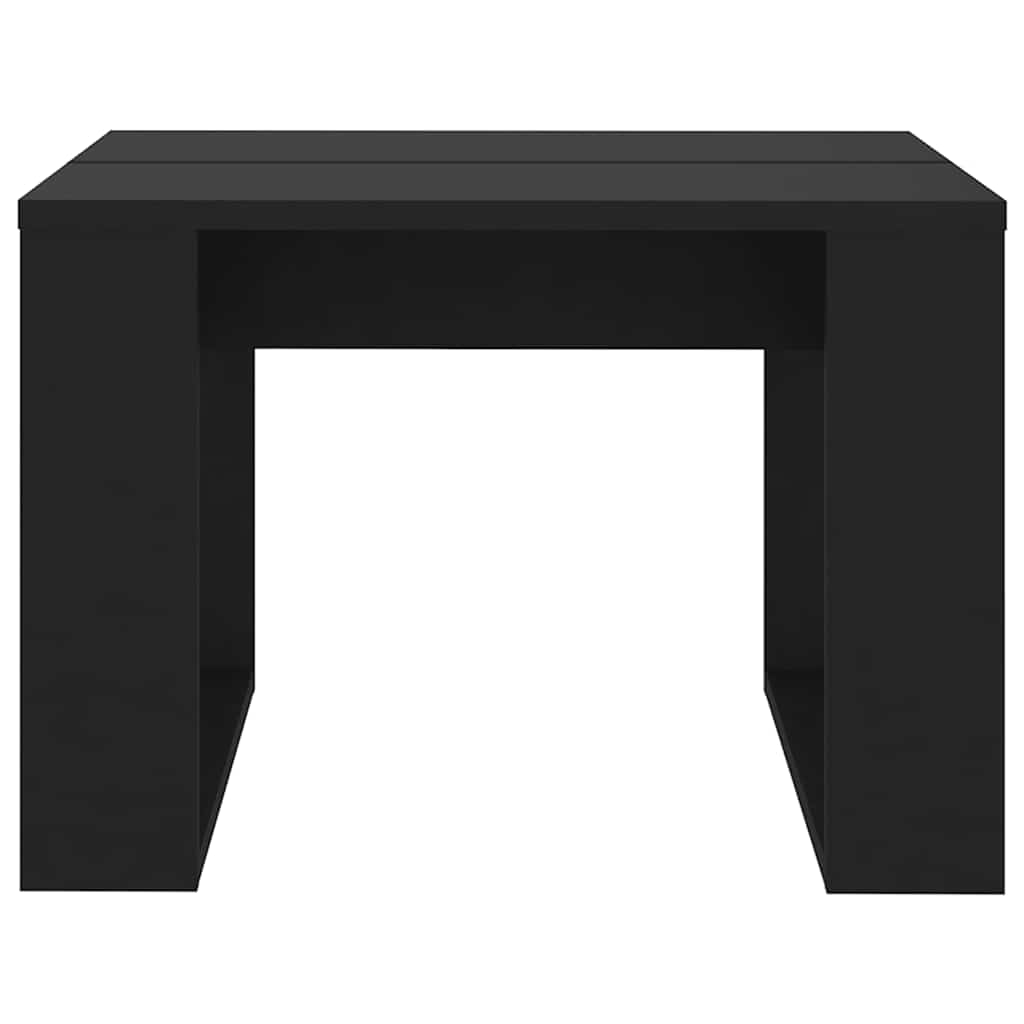 Beistelltisch Schwarz 50x50x35 cm Holzwerkstoff