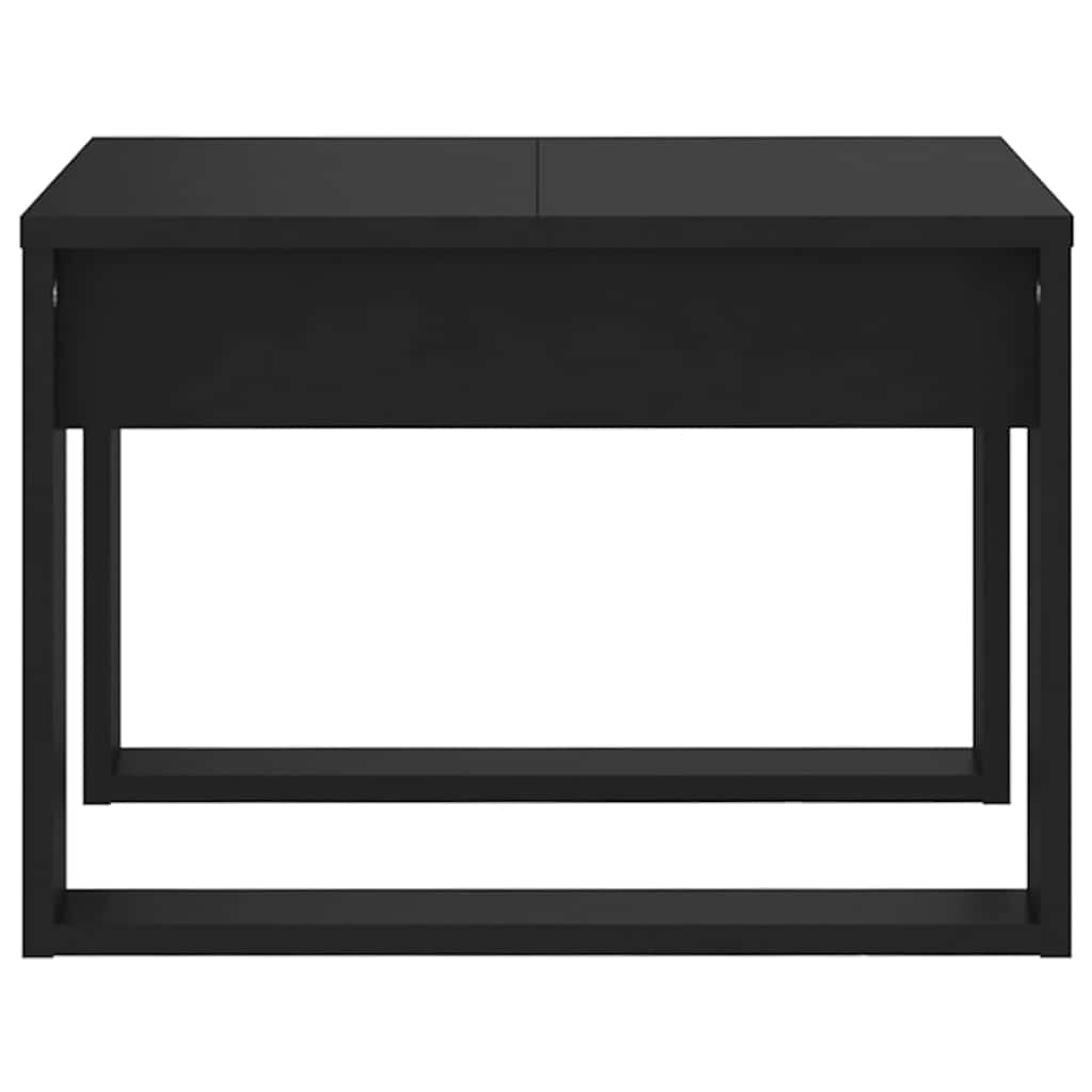 Beistelltisch Schwarz 50x50x35 cm Holzwerkstoff
