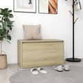 Flurbank 80x40x45 cm Sonoma-Eiche Holzwerkstoff