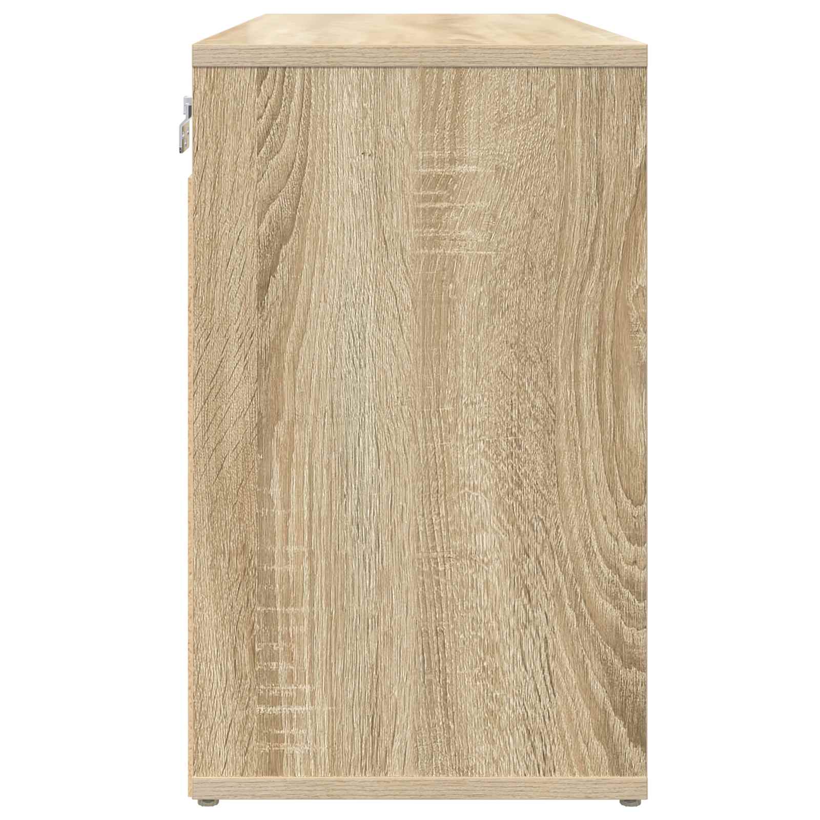 Schuhschrank Sonoma-Eiche 77,5 x 30 x 51 cm Holzwerkstoff