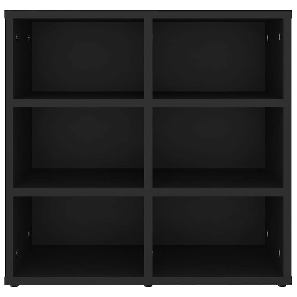 Schuhregale 2 Stk. Schwarz 52,5x30x50 cm