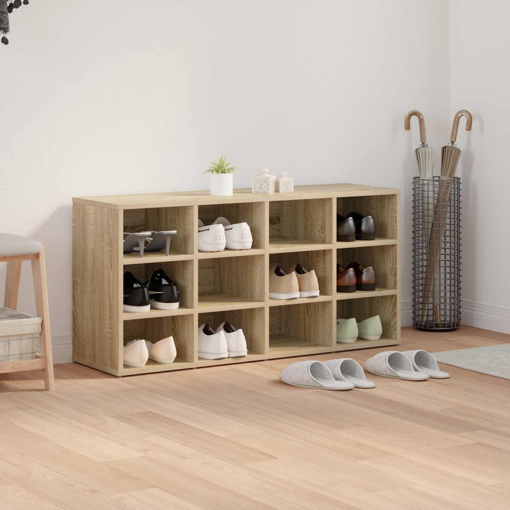 Schuhschrank Sonoma-Eiche 103 x 30 x 51 cm Holzwerkstoff
