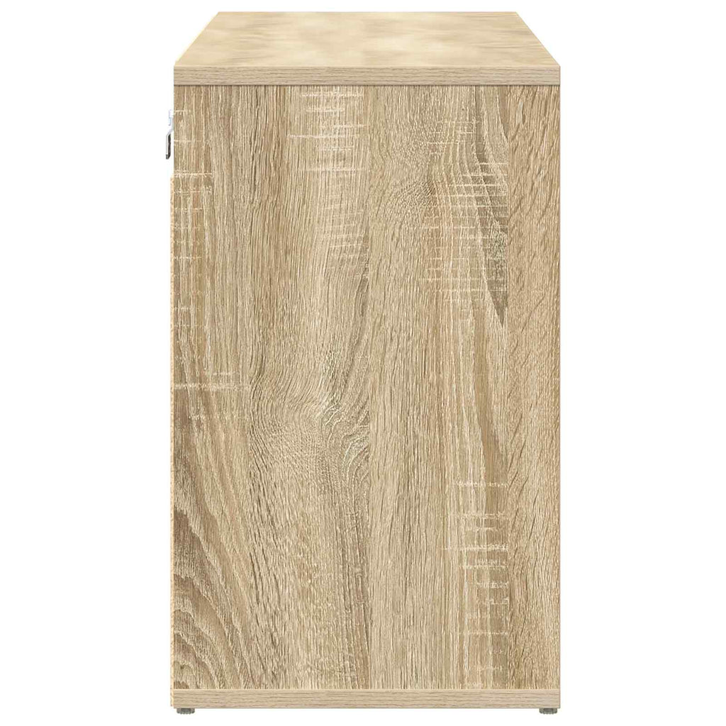 Schuhschrank Sonoma-Eiche 103 x 30 x 51 cm Holzwerkstoff