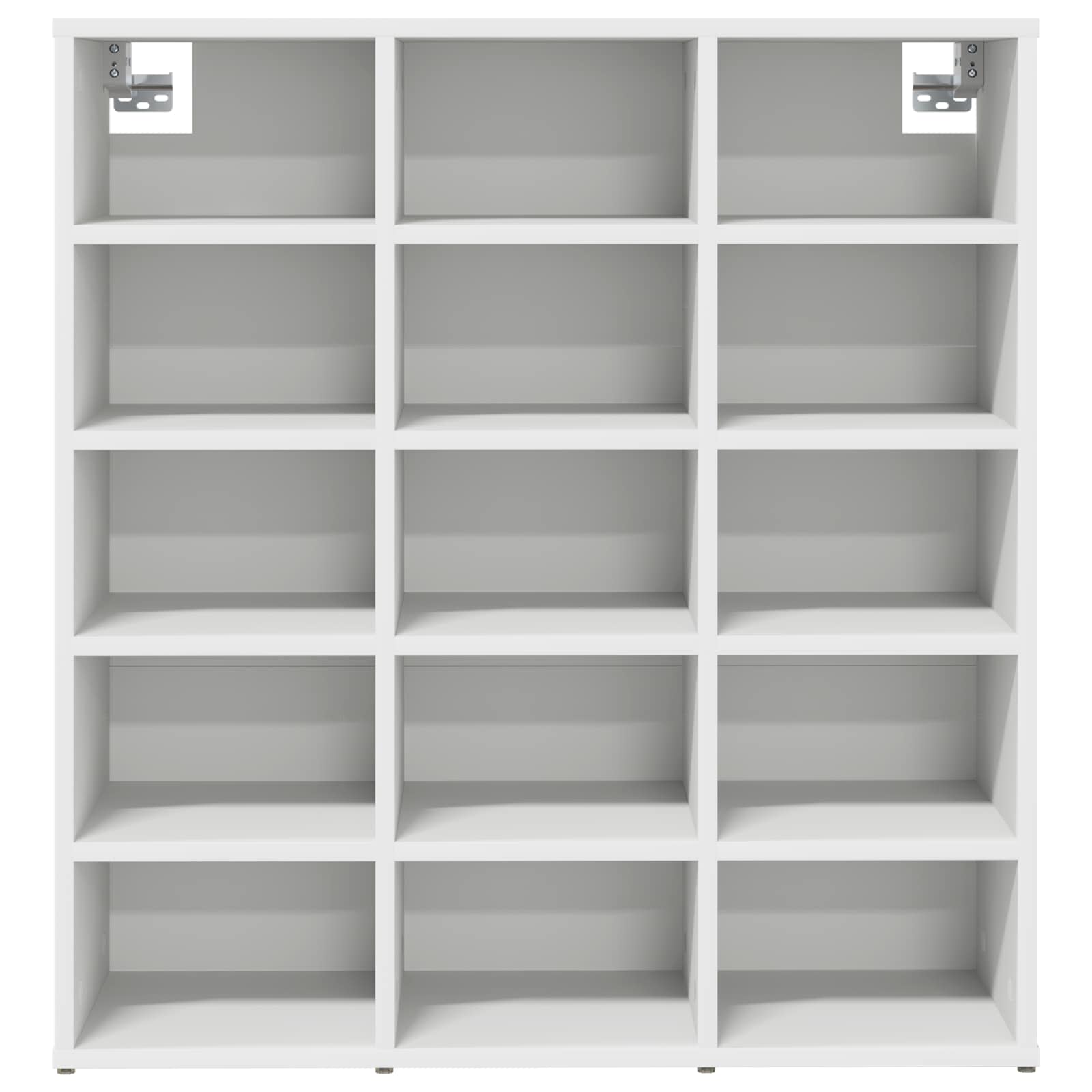 Schuhschrank mit Regal Weiß 77,5 x 30 x 83,5 cm Holzwerkstoff