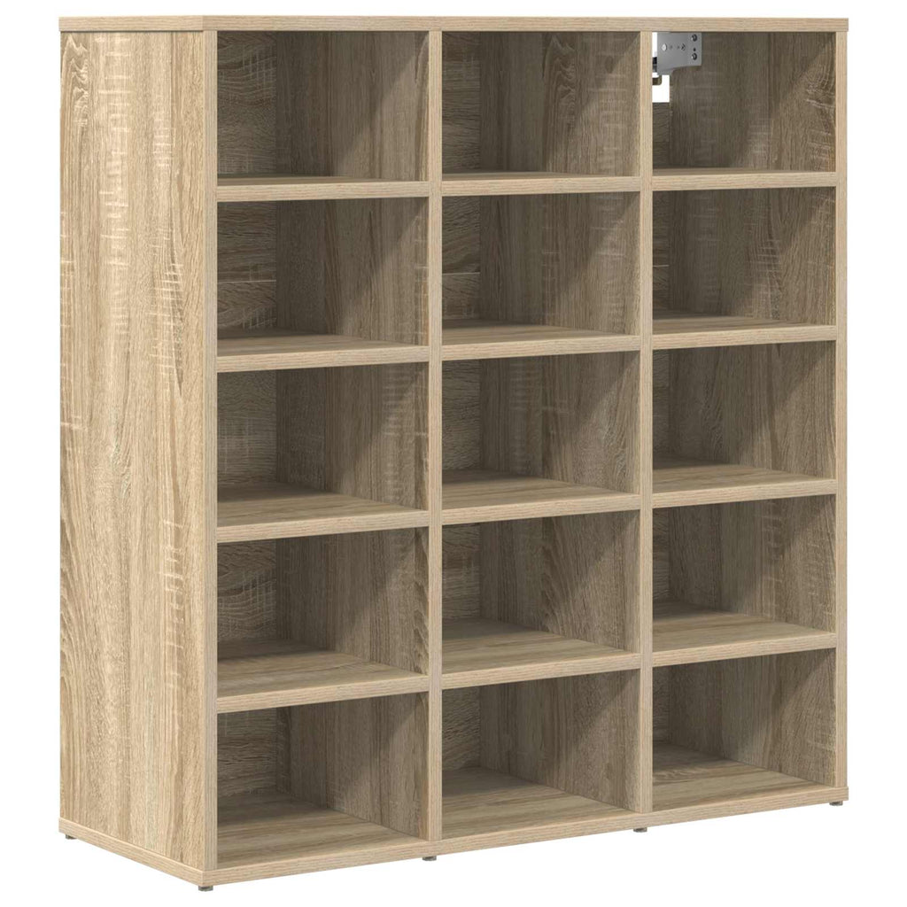 Schuhschrank Sonoma-Eiche 77,5 x 30 x 83,5 cm Holzwerkstoff
