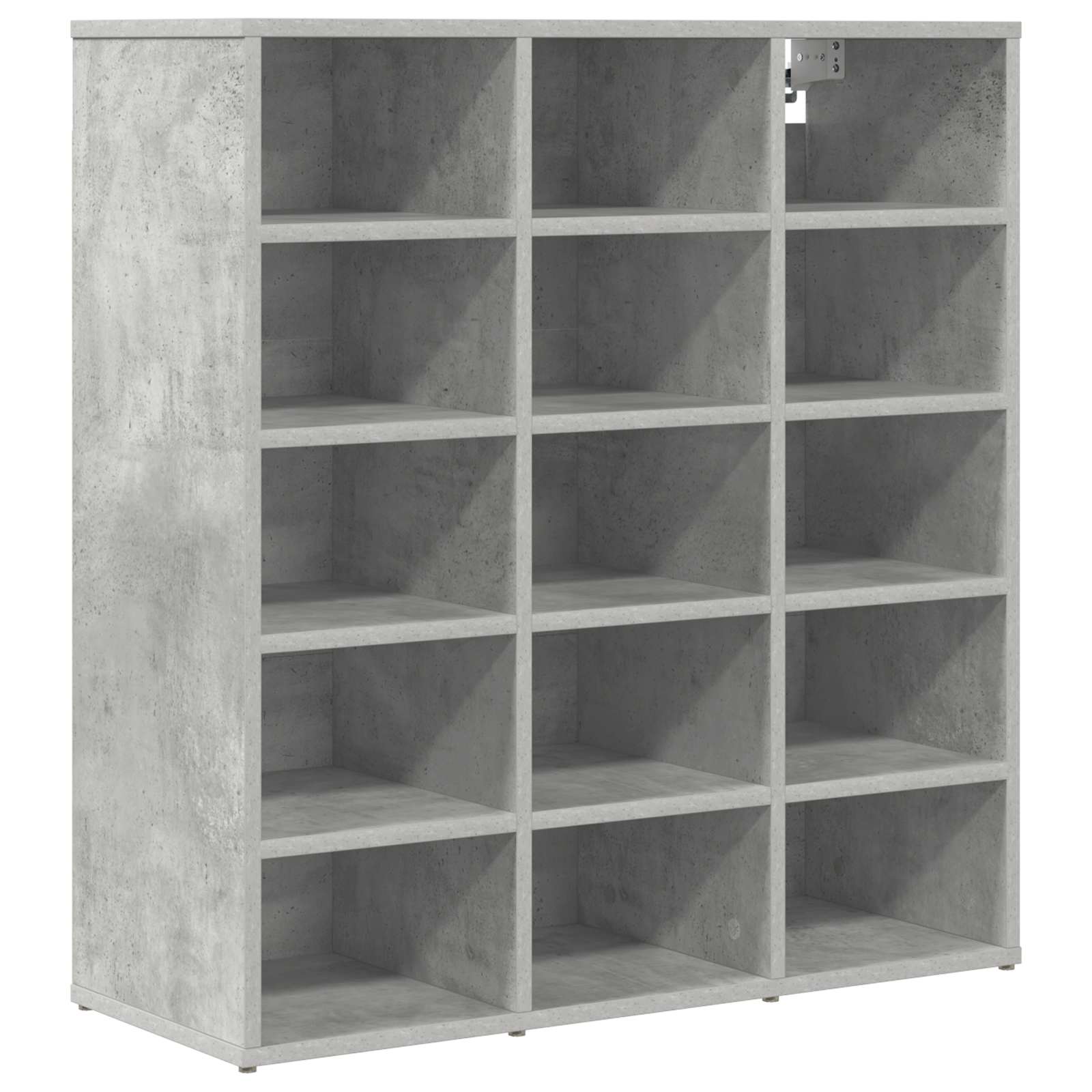 Schuhschrank Betongrau 77,5 x 30 x 83,5 cm Holzwerkstoff