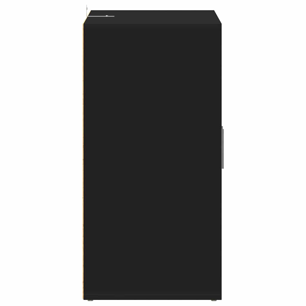 Schuhschrank Schwarz 60x35x70 cm Holzwerkstoff
