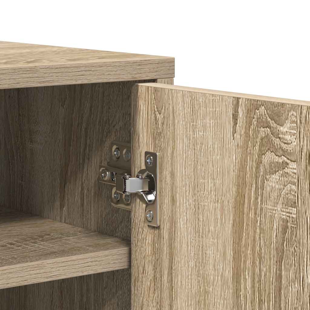 Schuhschrank Sonoma-Eiche 60x35x70 cm Holzwerkstoff