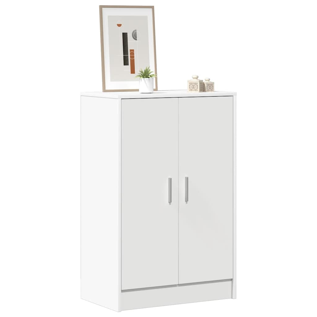 Schuhschrank Weiß 60x35x92 cm Holzwerkstoff