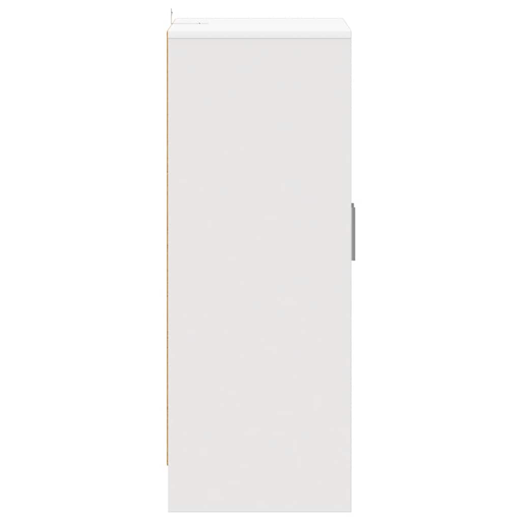 Schuhschrank Weiß 60x35x92 cm Holzwerkstoff