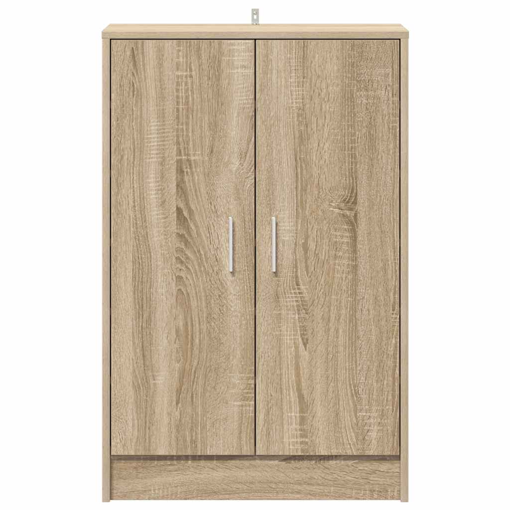 Schuhschrank Sonoma-Eiche 60x35x92 cm Holzwerkstoff