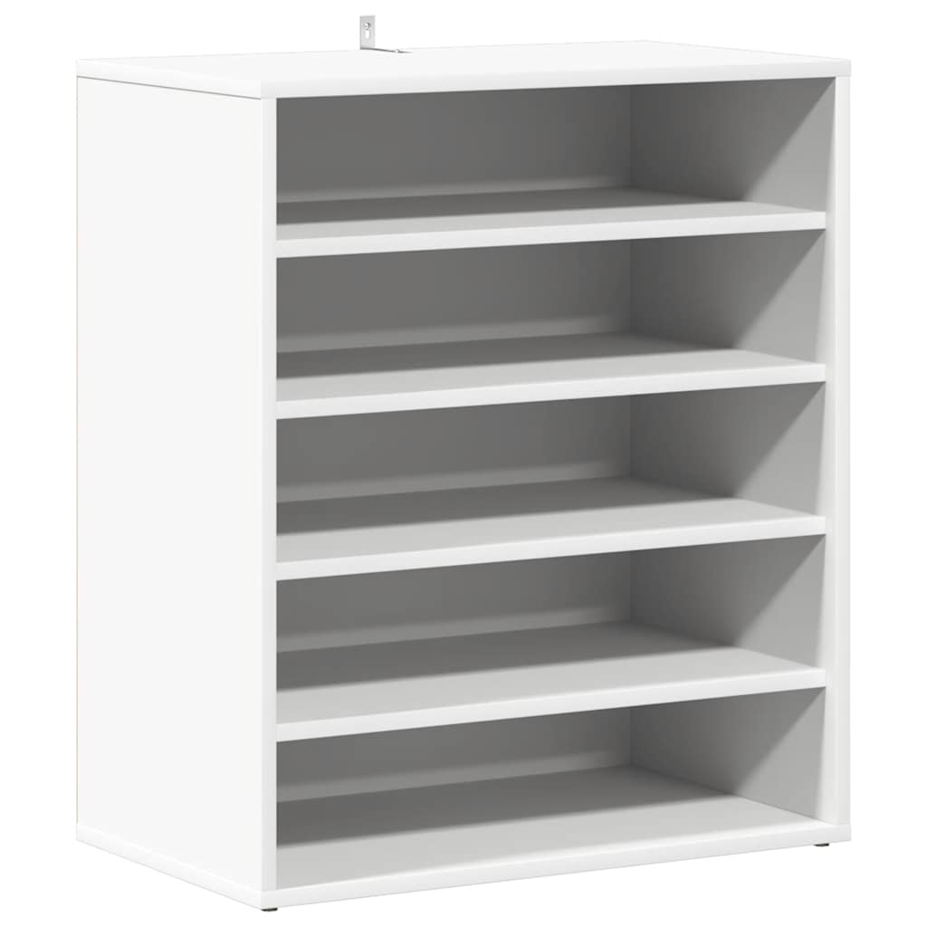 Schuhschrank Weiß 60x35x70 cm Holzwerkstoff