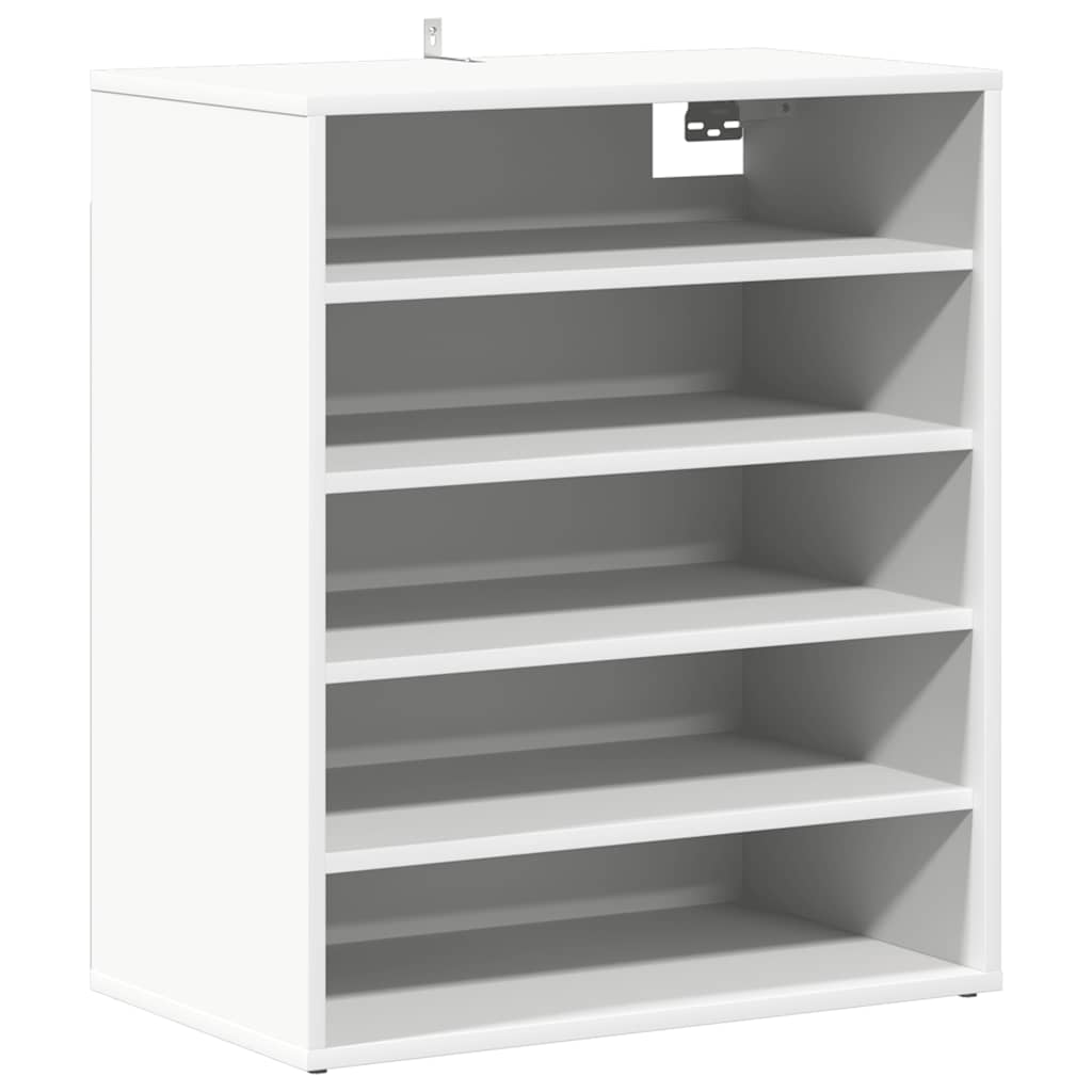 Schuhschrank Weiß 60x35x70 cm Holzwerkstoff