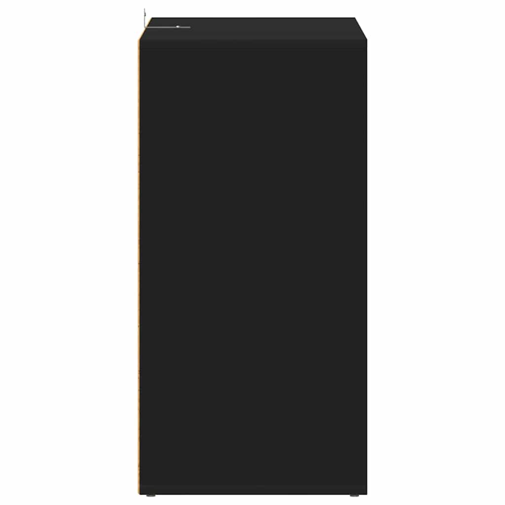 Schuhschrank Schwarz 60x35x70 cm Holzwerkstoff