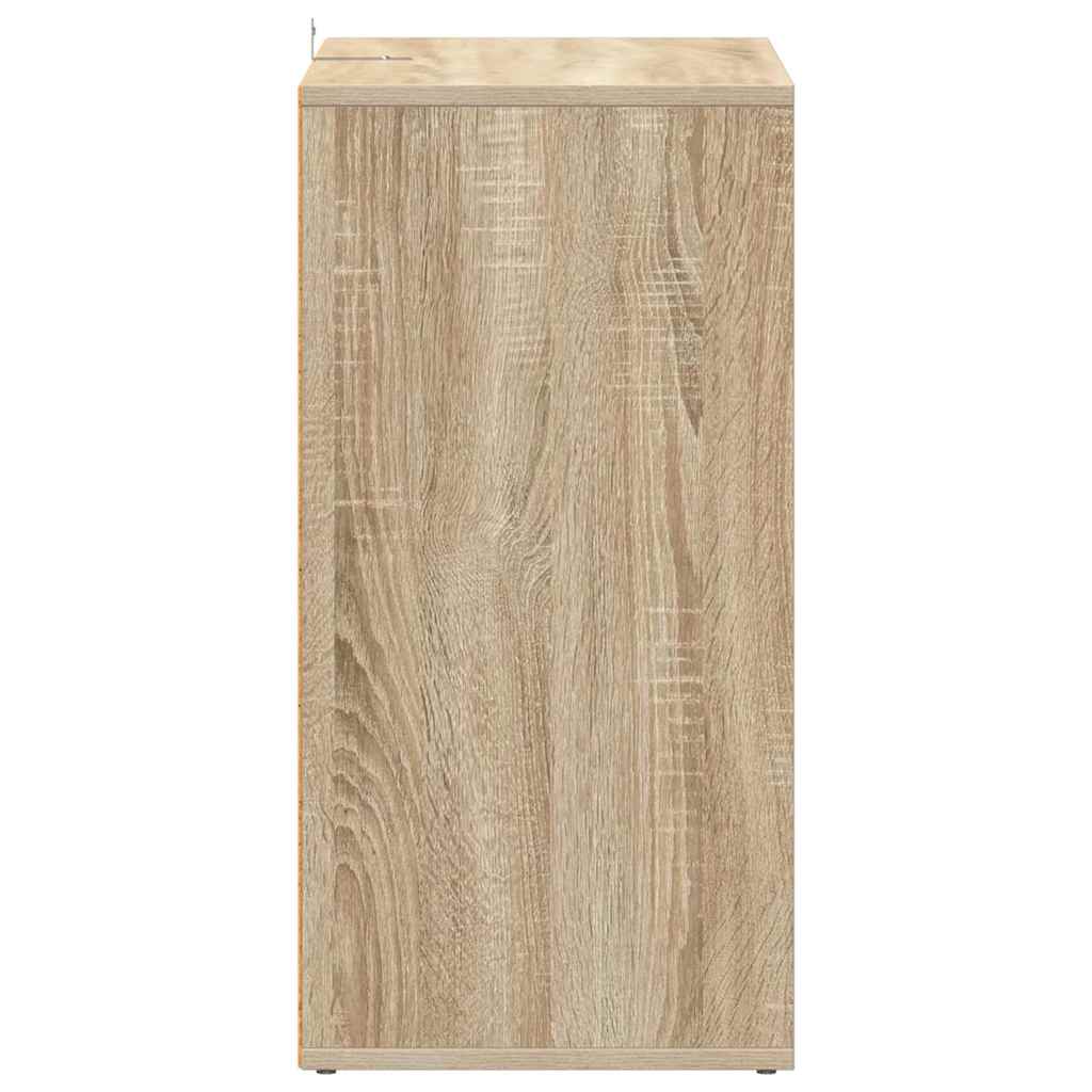 Schuhschrank Sonoma-Eiche 60x35x70 cm Holzwerkstoff