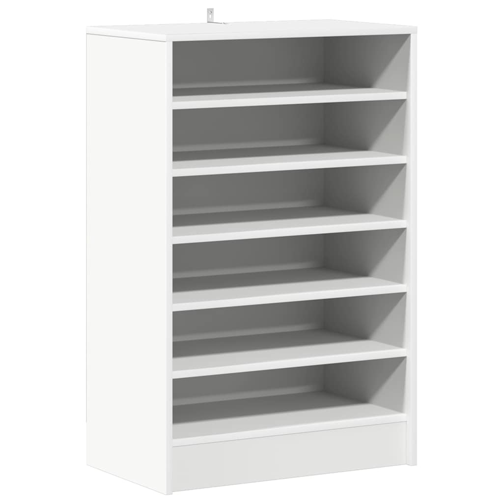 Schuhschrank Weiß 60x35x92 cm Holzwerkstoff