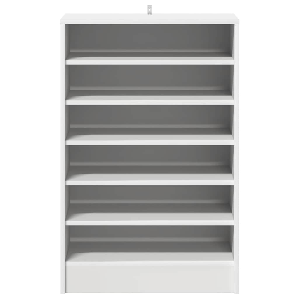 Schuhschrank Weiß 60x35x92 cm Holzwerkstoff