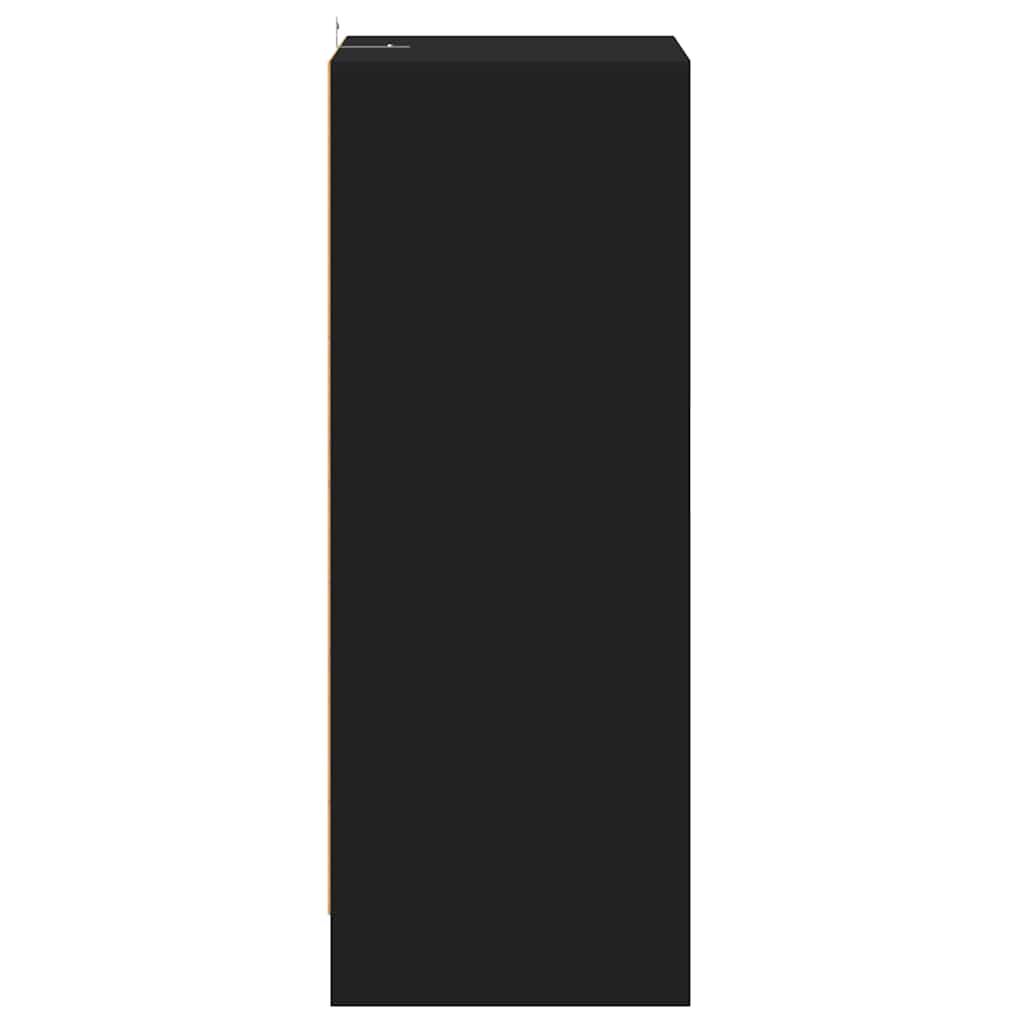 Schuhschrank Schwarz 60x35x92 cm Holzwerkstoff
