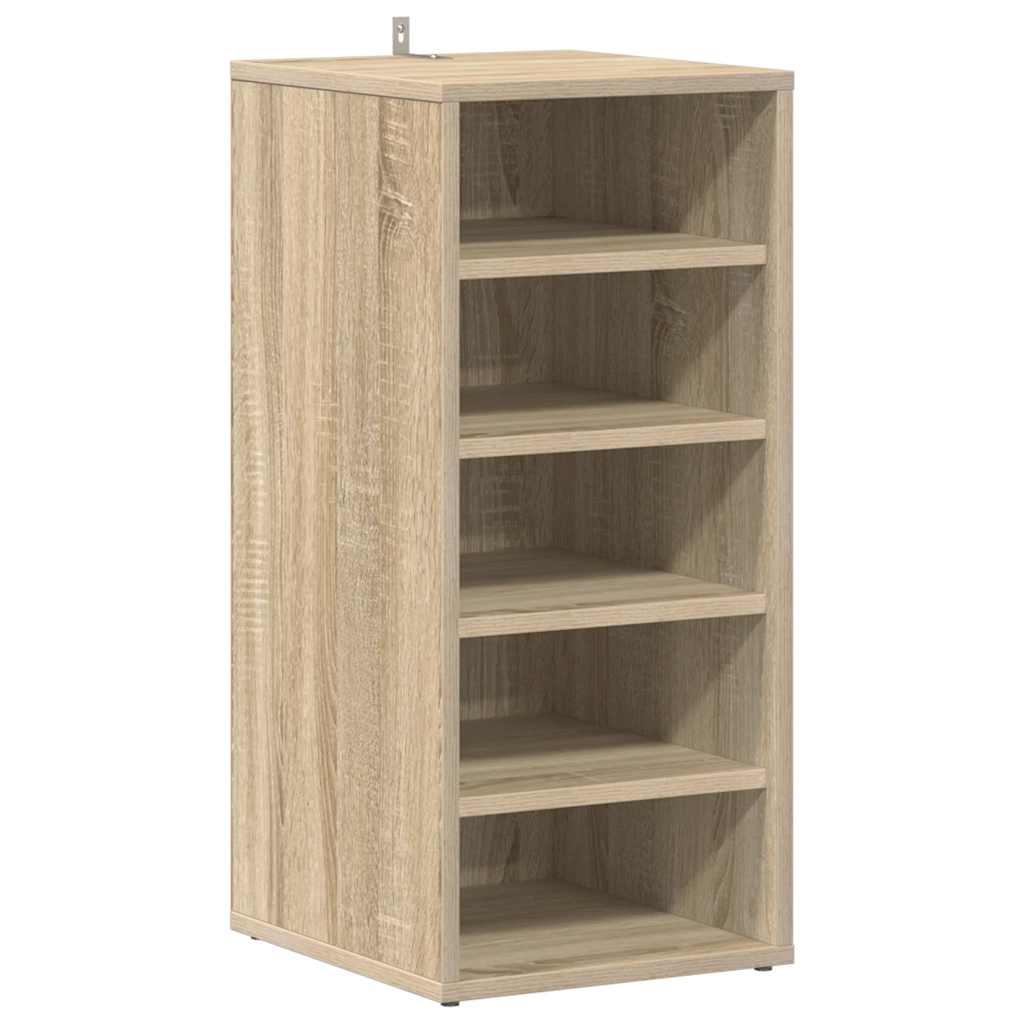 Schuhschränke 2 Stk. Sonoma-Eiche 31,5x35x70 cm Holzwerkstoff