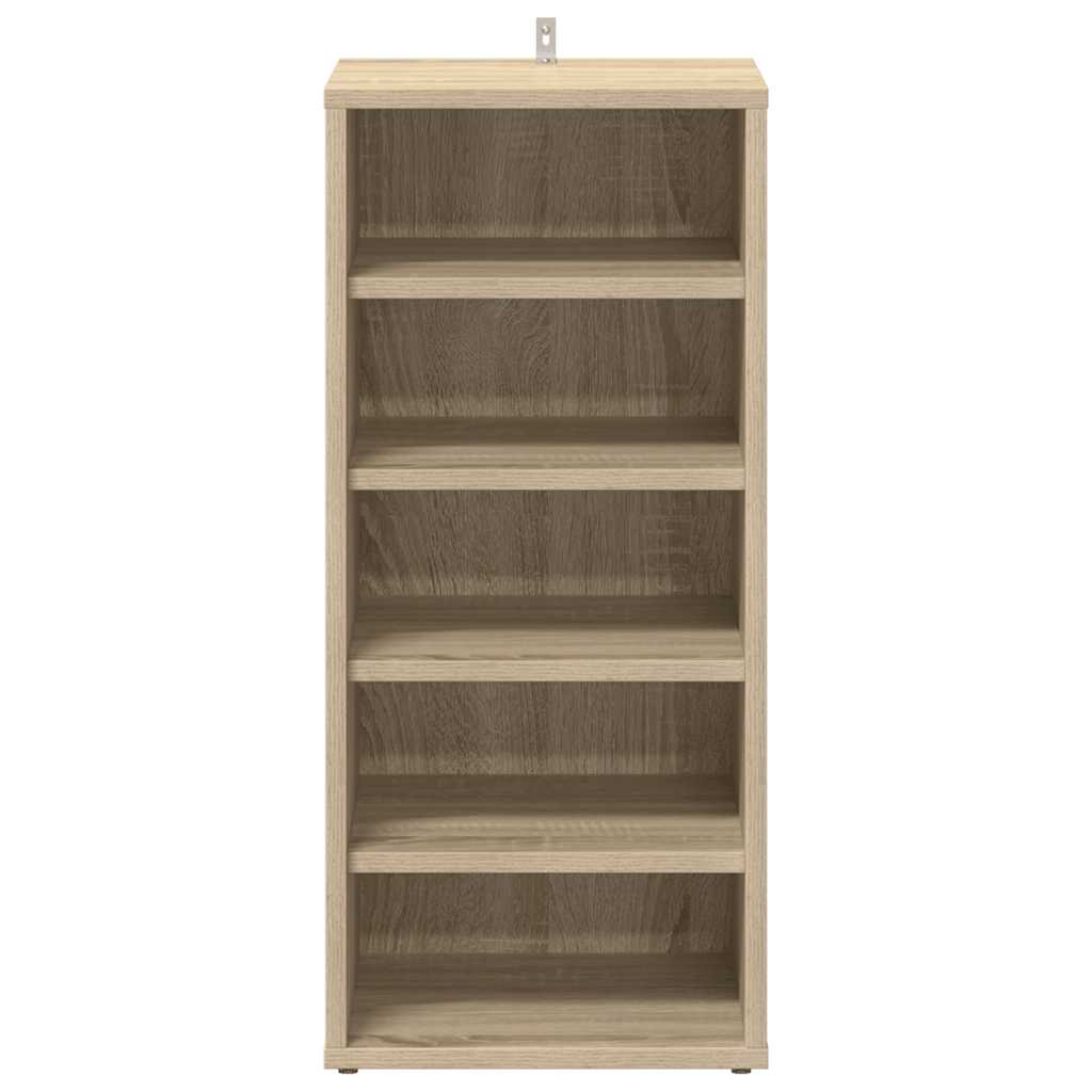 Schuhschränke 2 Stk. Sonoma-Eiche 31,5x35x70 cm Holzwerkstoff