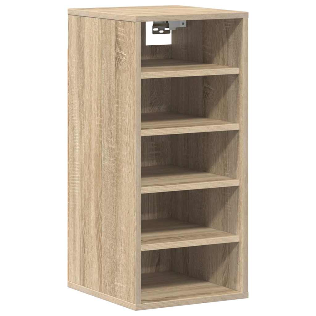 Schuhschränke 2 Stk. Sonoma-Eiche 31,5x35x70 cm Holzwerkstoff