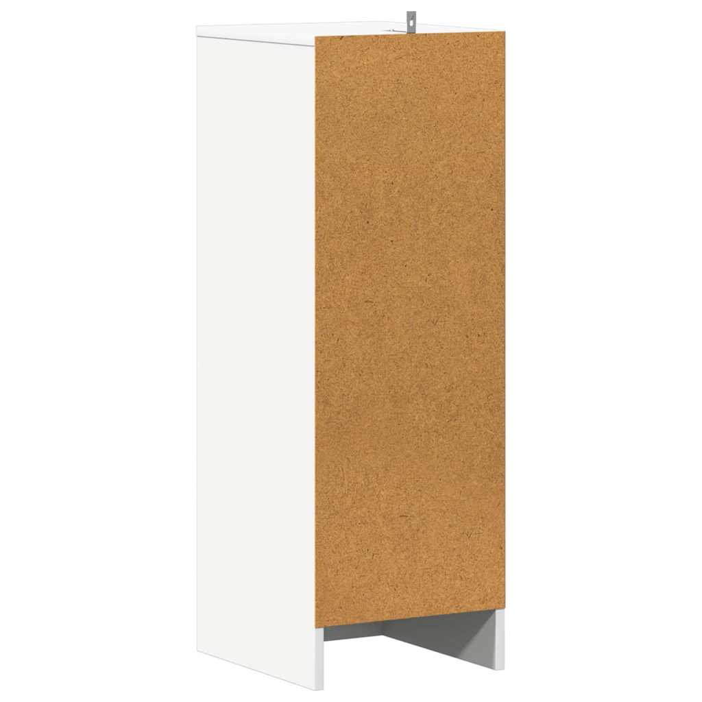 Schuhschrank Weiß 31,5x35x90 cm Holzwerkstoff
