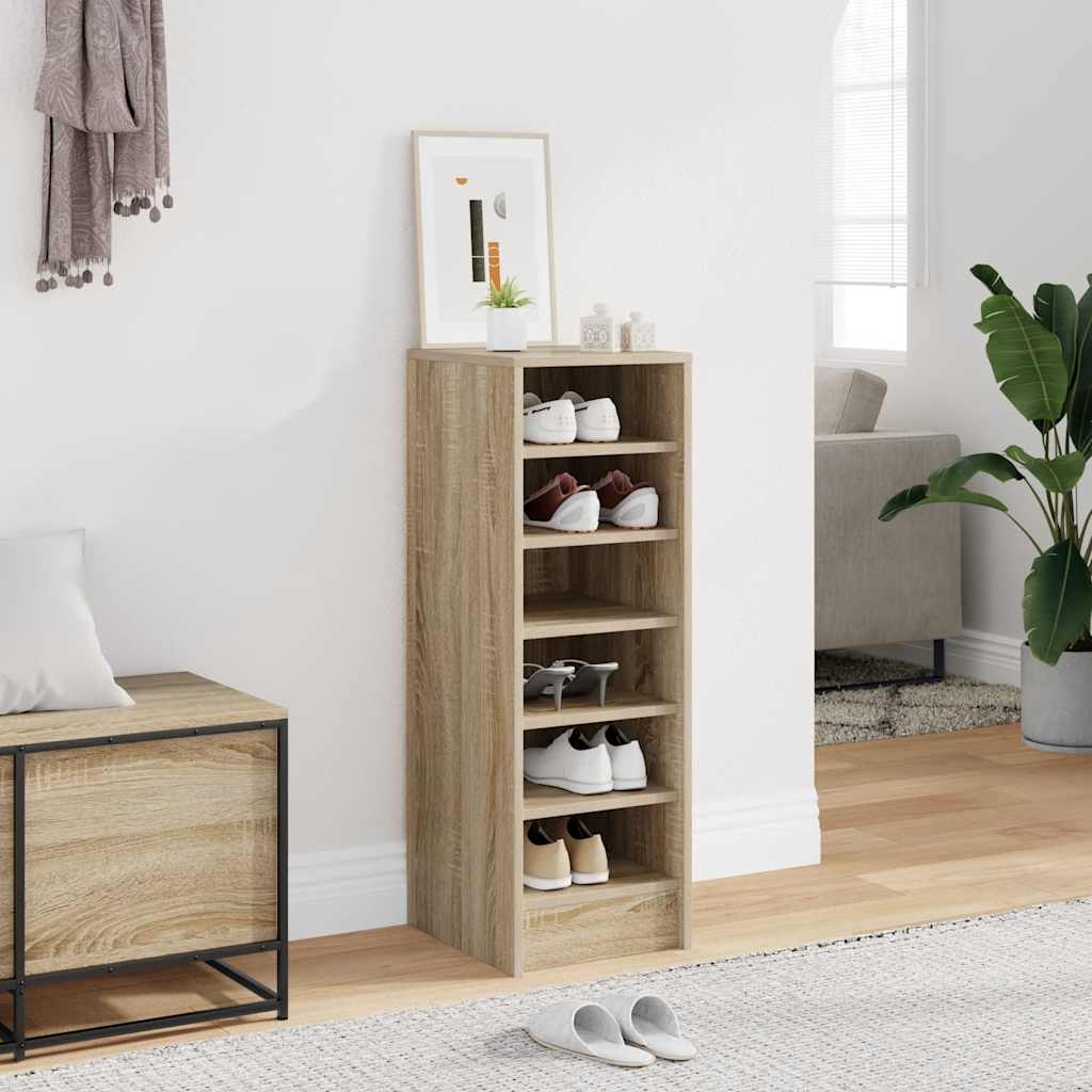 Schuhschrank Sonoma-Eiche 31,5x35x90 cm Holzwerkstoff