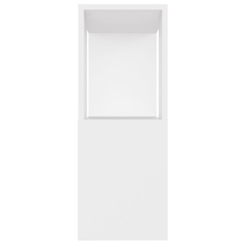 TV-Schrank Weiß 80x24x63 cm Holzwerkstoff