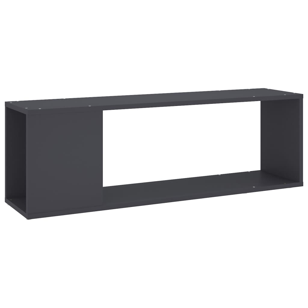 TV-Schrank Grau 100x24x32 cm Holzwerkstoff