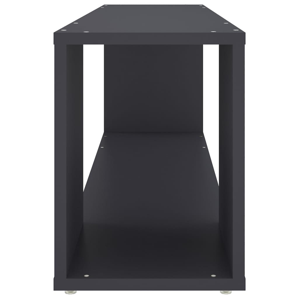 TV-Schrank Grau 100x24x32 cm Holzwerkstoff