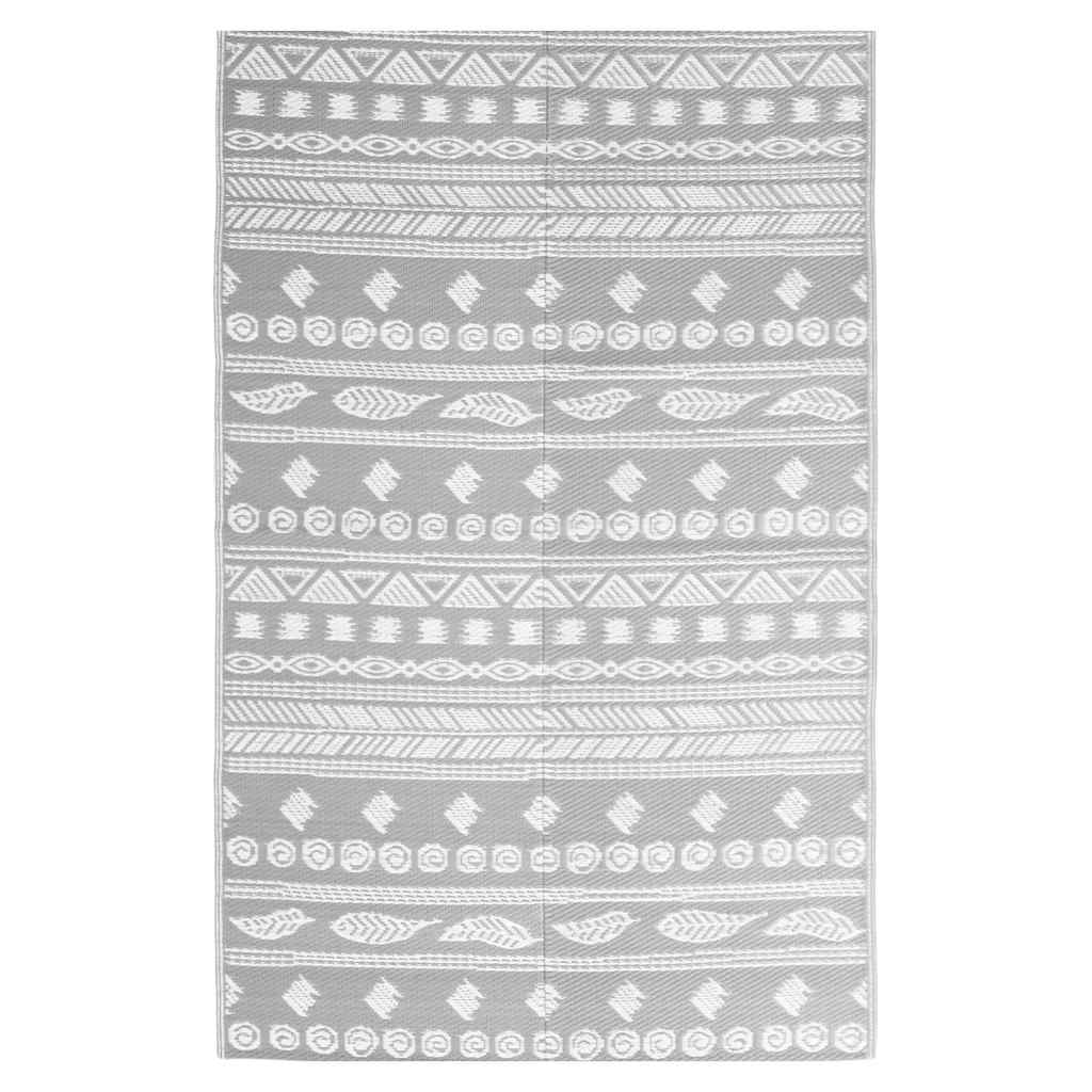 Outdoor-Teppich ARAKIL Grau 120x180 cm PP