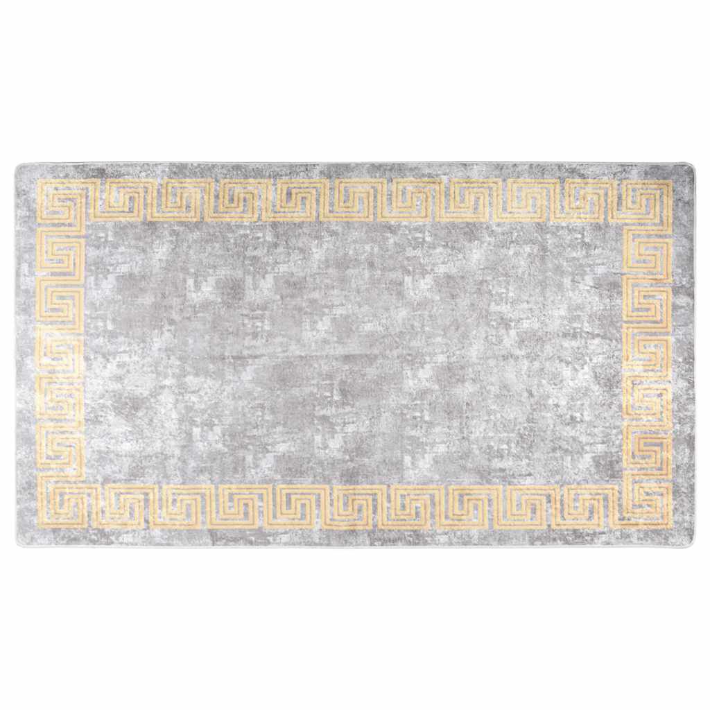 Teppich Waschbar Grau 190x300 cm